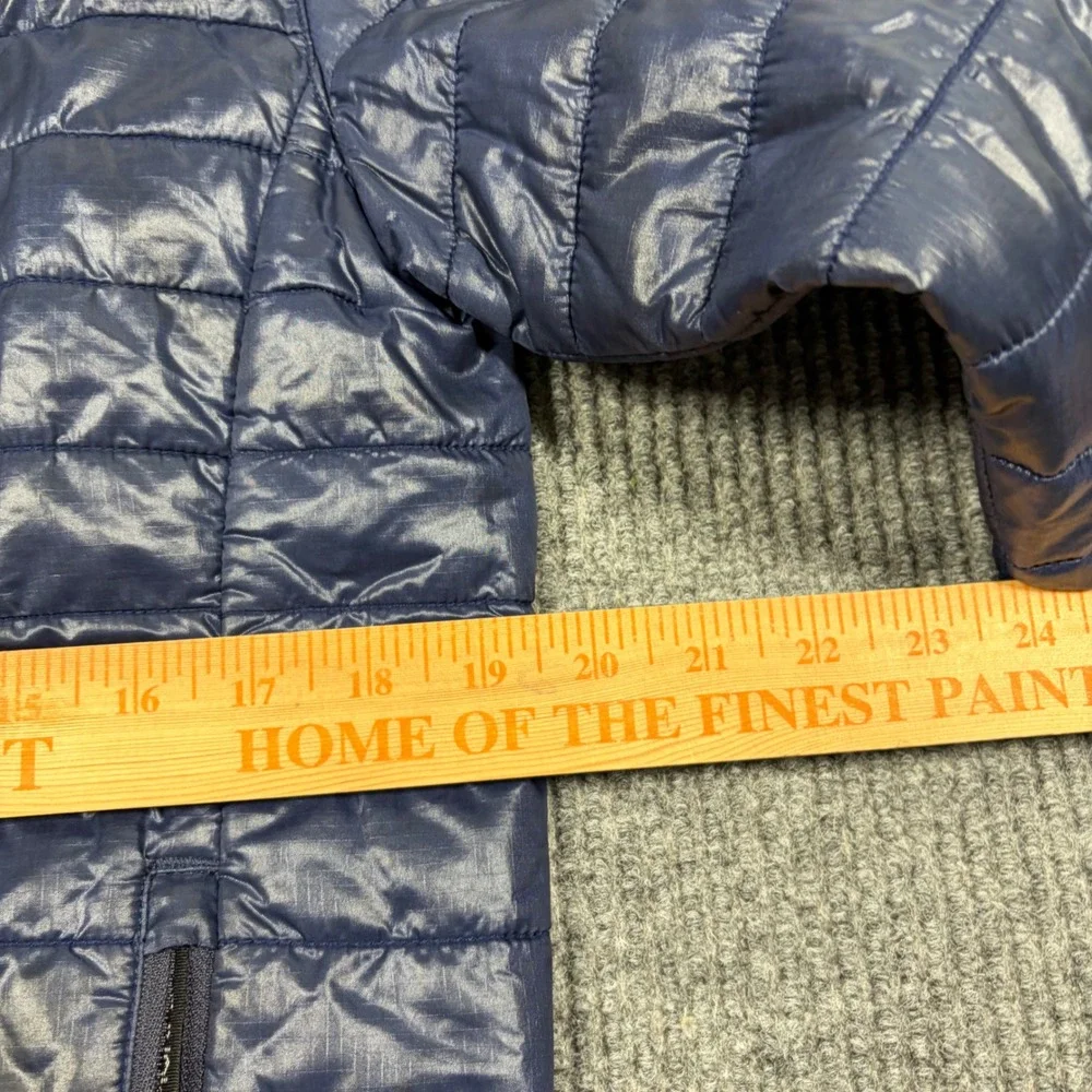 J. Crew Jacket Mens S 3 in 1 System Blue Quilted Puffer Full Zip Lightweight